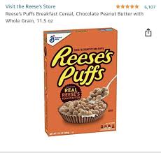 general mills reese s puffs cereal with