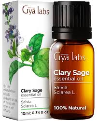 gya labs clary sage essential oil for