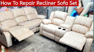 how to repair recliner sofa sofa
