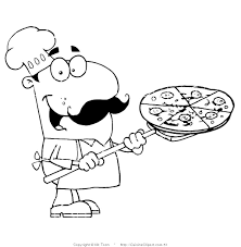 Search through 623,989 free printable colorings at getcolorings. Online Coloring Pages Pizza Coloring Italian Chef With Pizza The Food