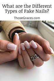5 diffe types of fake nails which