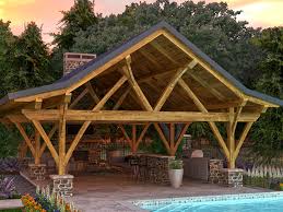 gullwing timber pavilion woodhouse