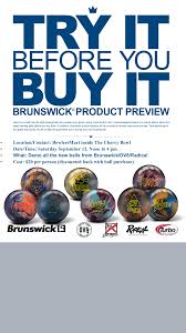 Great Opportunity To Try The New Bowling Balls From