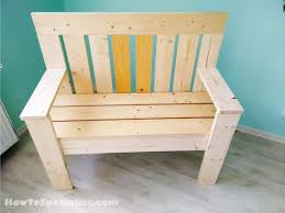 How To Build A Wooden Bench