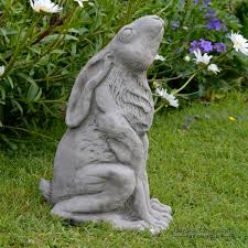 Moon Gazing Hare Garden Ornament