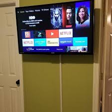 50 Inch Tv Mounted With Wires Concealed