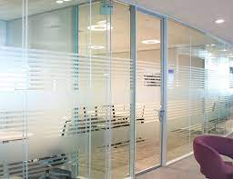Full Height Glazed Partition System