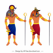 Vectors ancient egypt vectors free download graphic art designs