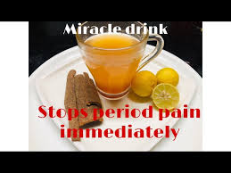 miracle drink how to stop period pain