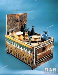 cosmetic box from egypt for funeral of