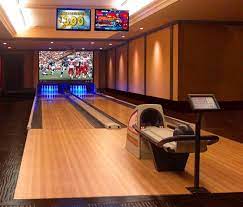 Installed Bowling Alley Lanes