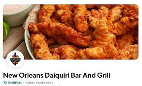 menu new orleans daiquiri bar grill