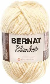 2 Bernat Blanket Big Ball Yarn Super Bulky 10006 Vintage