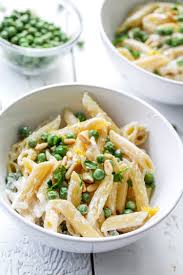 pasta with ricotta and peas savoring
