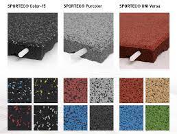 the benefits of rubber sports flooring