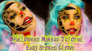 halloween makeup tutorial easy broken