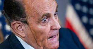 Rudy giuliani hair dye pictures. Giuliani Hits Headlines With Running Hair Dye As He Defends Trump