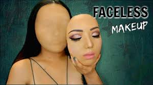 faceless makeup tutorial you