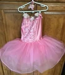Details About Wolff Fording 416230 10 10c Child Lyrical Dance Costume Dress Pink Tutu Rose