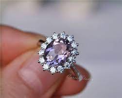 Light Purple Amethyst Pink Amethyst Ring Amethyst Engagement Ring Promise  Ring Anniversary Ring - Etsy Nederland