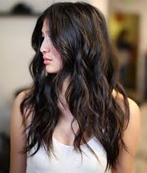 Give yourself an edgy appeal with icy highlights; Light Caramel Highlights On Black Hair Highlighted Hairstyles For Black Hair Brown Hair Hair Color Ideas Hair Coloring