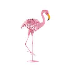 leaning solar flamingo statue pier 1