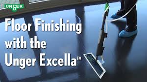 unger excella floor finishing video