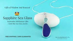 Sapphire Cobalt Blue Sea Glass