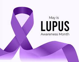 vecteur stock lupus awareness month
