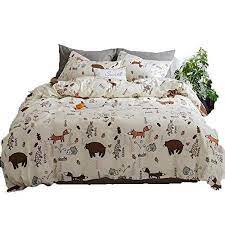 clothknow yellow bear bedding sets for