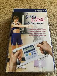 Omron Body Fat Analyzer Hbf 301 Portable Handheld In Working