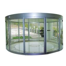 Glass Curved Sliding Doors For Commercial
