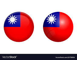 taiwan flag under 3d dome on and on