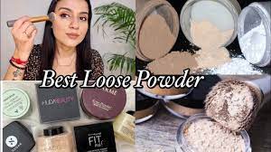 affordable loose powder for oily