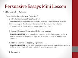 Persuasive essays high school    The Writing Center argumentative essay example