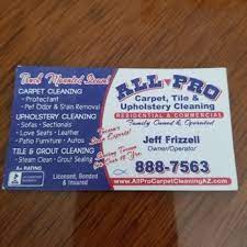 all pro carpet upholstery cleaning