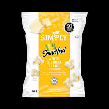 simply smartfood white cheddar flavour