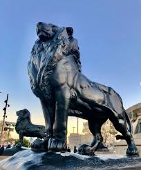 Large Outdoor Lion Statues