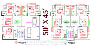 2200 Sq Ft Floor Plan Two Units 50