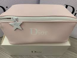 dior beauty pink makeup bag elegant