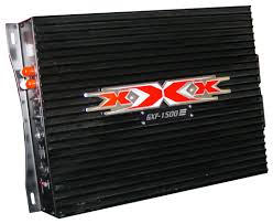 XXX Dual 8 Bass Box with Amplifier Amp and wiring kit 800W.