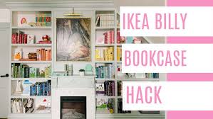ikea billy bookcase hack built ins
