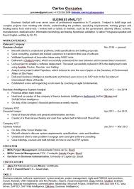 Experienced It Business Analyst Resume Feedback Resumes