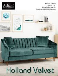 holland velvet sofa fabric technics