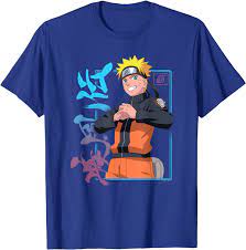 Amazon.com: Naruto Shippuden Naruto Kanji Frame T-Shirt : Clothing, Shoes &  Jewelry
