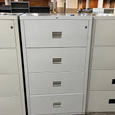 hon 4 drawer lateral fireproof file