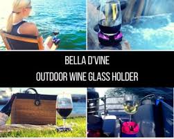 bella d vine wine glass holder for