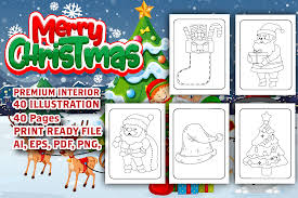 christmas coloring page for toddlers 1