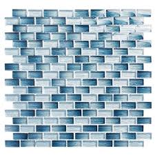 Glass Brick Joint Mosaic Tile Sample