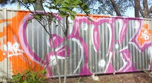 Colorbond Fence Graffiti The Graffiti